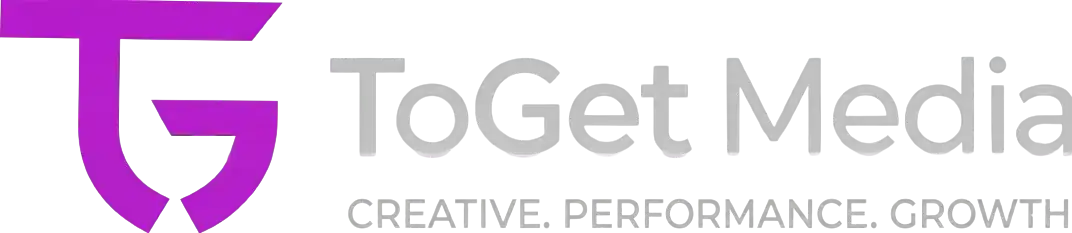 Togetmedia digital marketing agency logo and header image.